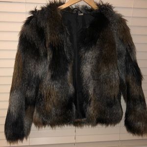 fur coat